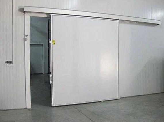 Color Steel Sliding Cold Storage Door