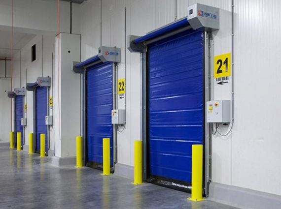 Cold Resistant Rapid Refrigeration Roller Shutter Door
