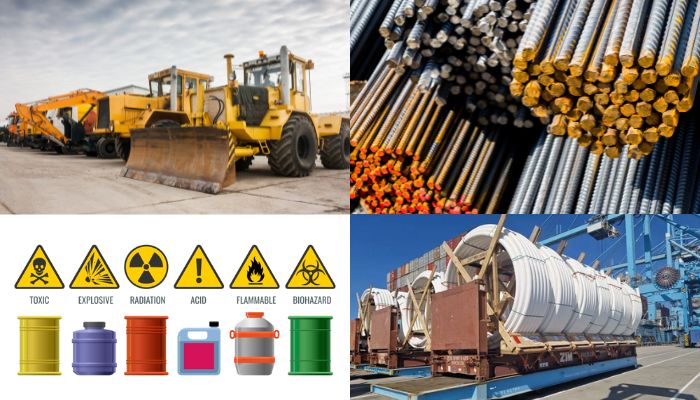 Types of Restricted or Unallowed Cargo