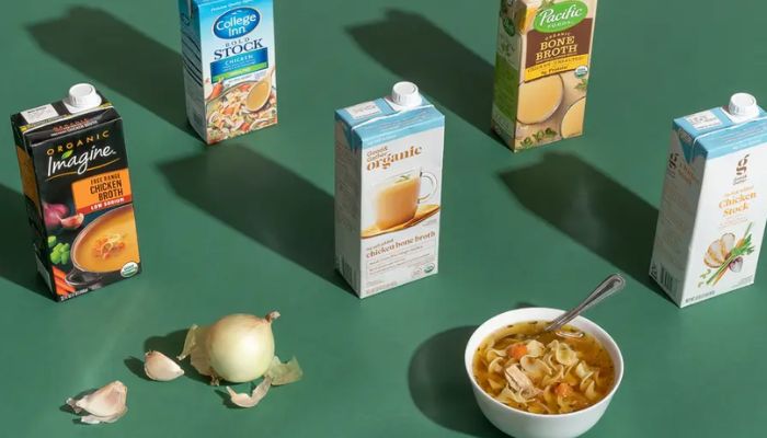 Boxed or canned chicken broth