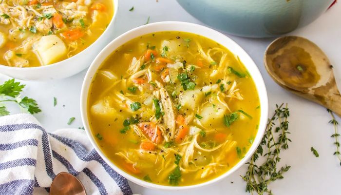 chicken broth