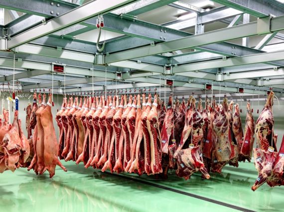 meat hanging rails